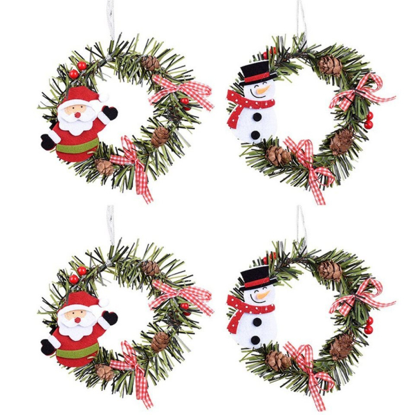 Jormftte Dekohänger »Hängender Weihnachtskranz für die Weihnachtsdekoration«