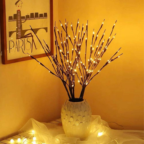 Jormftte LED Stripe »Weihnachtsbaum-Zweig-Lichter, festliche Lichter, 70 cm, LED, batteriebetrieben, dekorative Lichter«