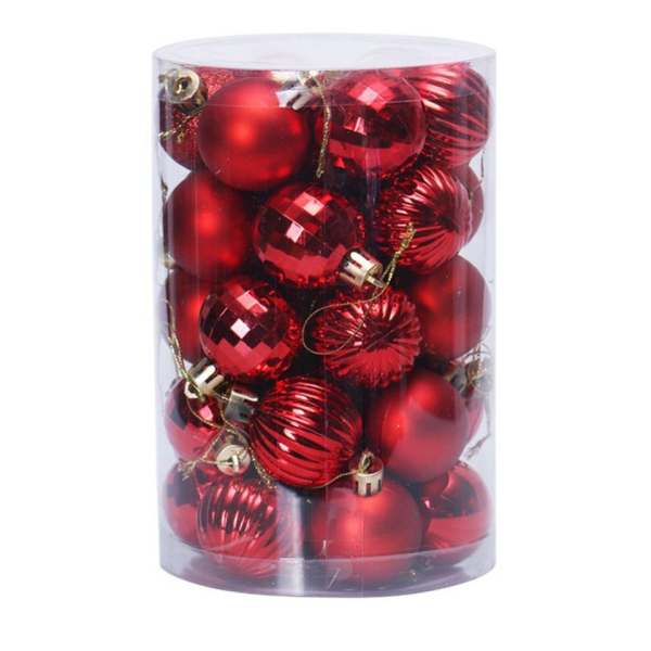 Jormftte Weihnachtskugelständer »34 Weihnachtsbehänge, Christbaumbehang, zart und stilvoll, für Weihnachtsbäume, Feste, Hochzeiten,…