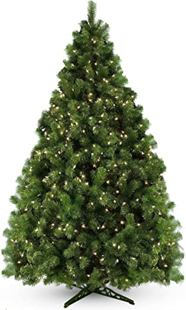 KADAX Weihnachtsbaum, Alpentanne 220, künstlicher Christbaum aus PVC-Kunststoff, Tannenbaum mit Ständer, Weihnachtsdekobaum, Kunstbaum, Baum mit…