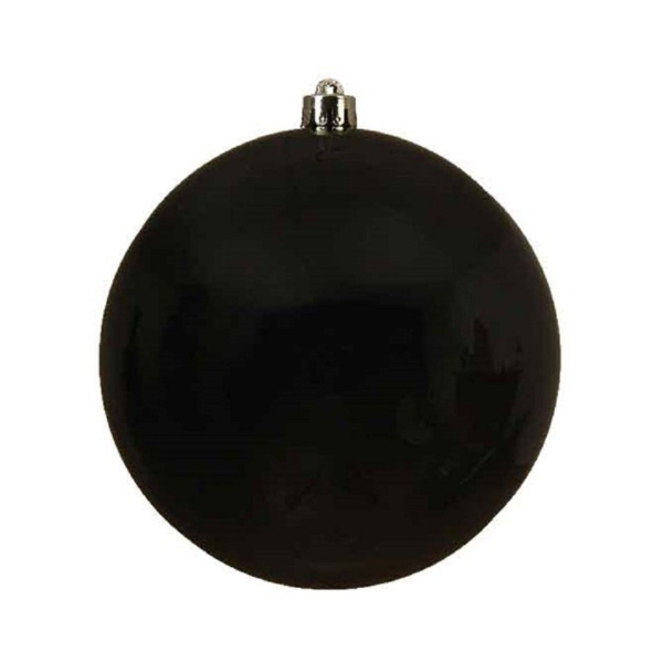 Kaemingk Weihnachtsbaumkugel »Christbaumkugeln Weihnachtskugeln bruchfest Ø 14 cm 1 Stück schwarz glanz«