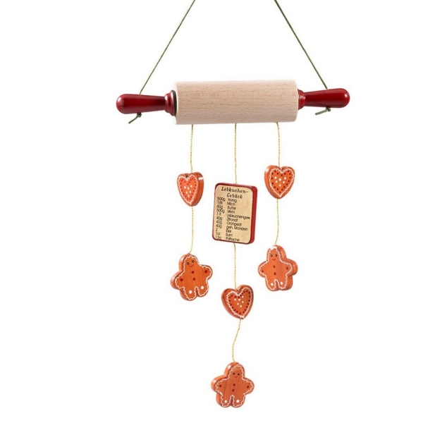 Käthe Wohlfahrt Christbaumschmuck »Nudelholz mit Rezept«