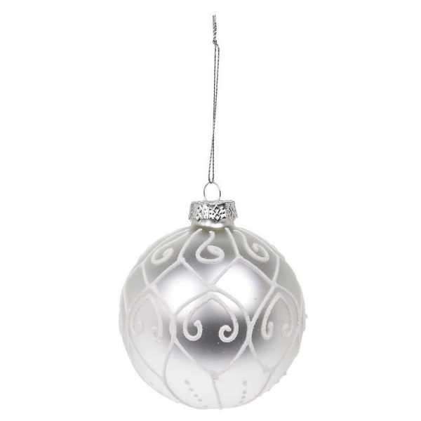 Koopman Weihnachtsbaumkugel »12-tlg. Glas-Weihnachtskugel Set Ø8cm«