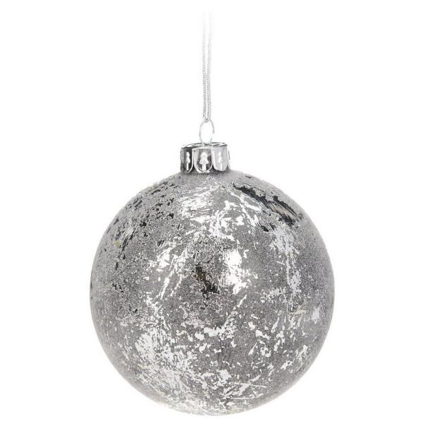 Koopman Weihnachtsbaumkugel »12-tlg. Glas-Weihnachtskugel Set Ø8cm«