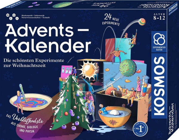 Kosmos Adventskalender Spielzeug, Experimente – 2023