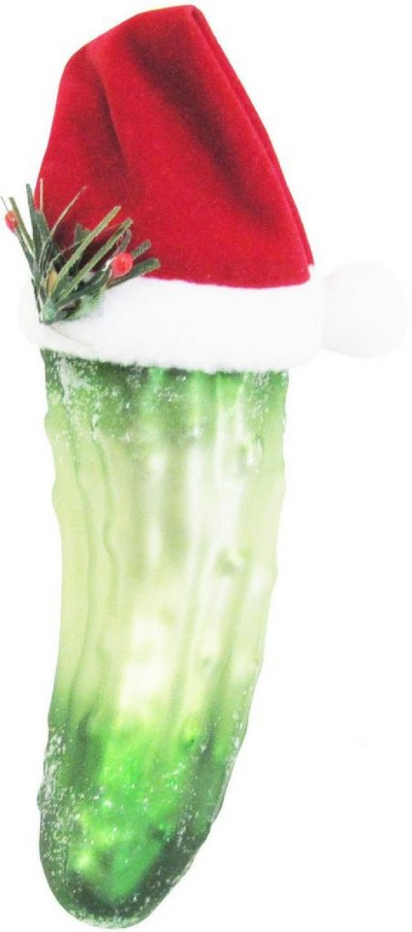 Krebs Glas Lauscha Christbaumschmuck »CBK30522« (1-tlg), Weihnachtsgurke