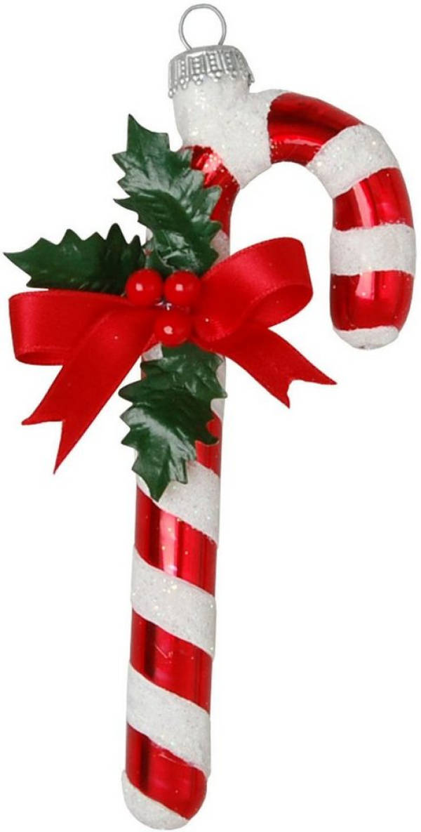 Krebs Glas Lauscha Christbaumschmuck »CBK50284« (1-tlg), Zuckerstange