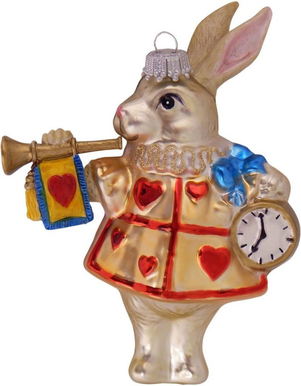 Krebs Glas Lauscha Christbaumschmuck »CBK70208« (1-tlg), Kaninchen aus Glas