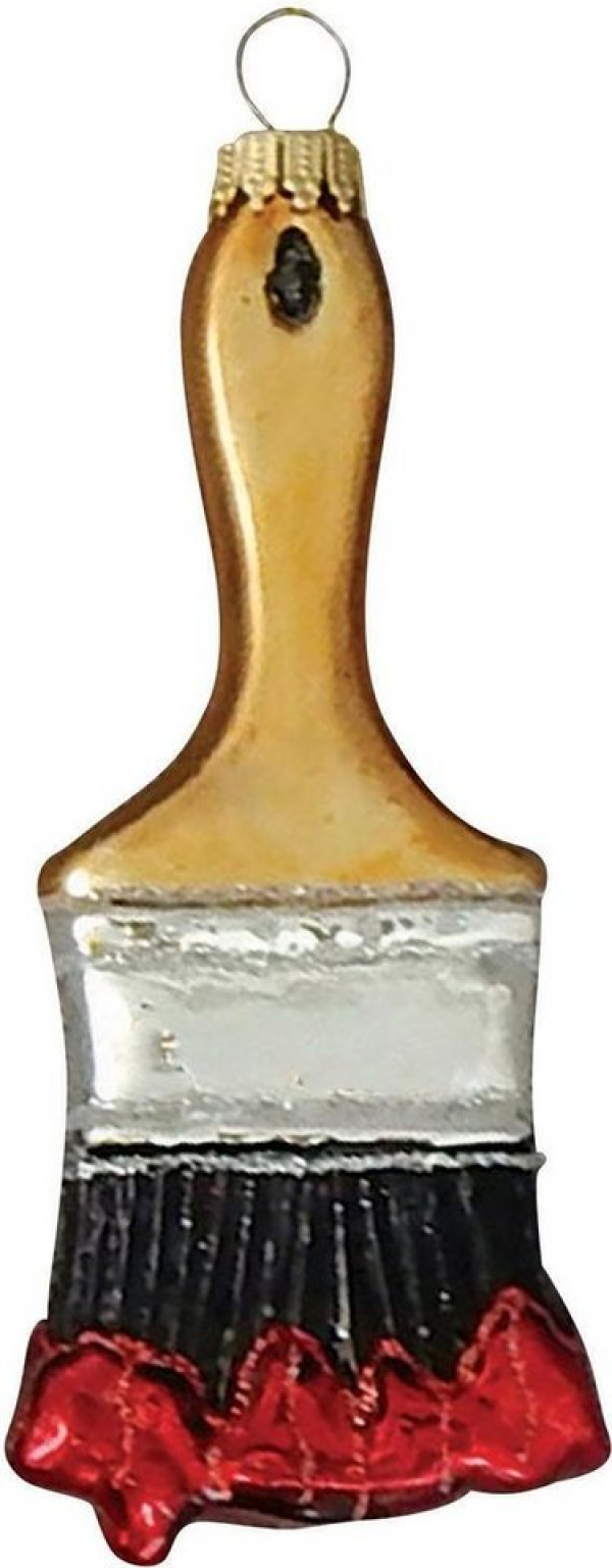 Krebs Glas Lauscha Christbaumschmuck »Malerpinsel« (1-tlg), mundgeblasen