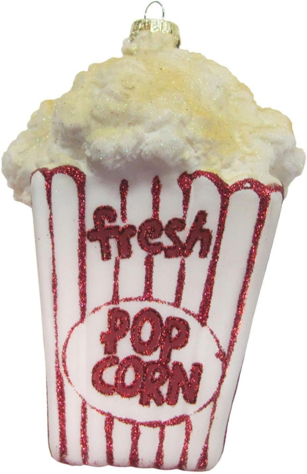 Krebs Glas Lauscha Christbaumschmuck »Tüte Popcorn«, (1 tlg.), mundgeblasen