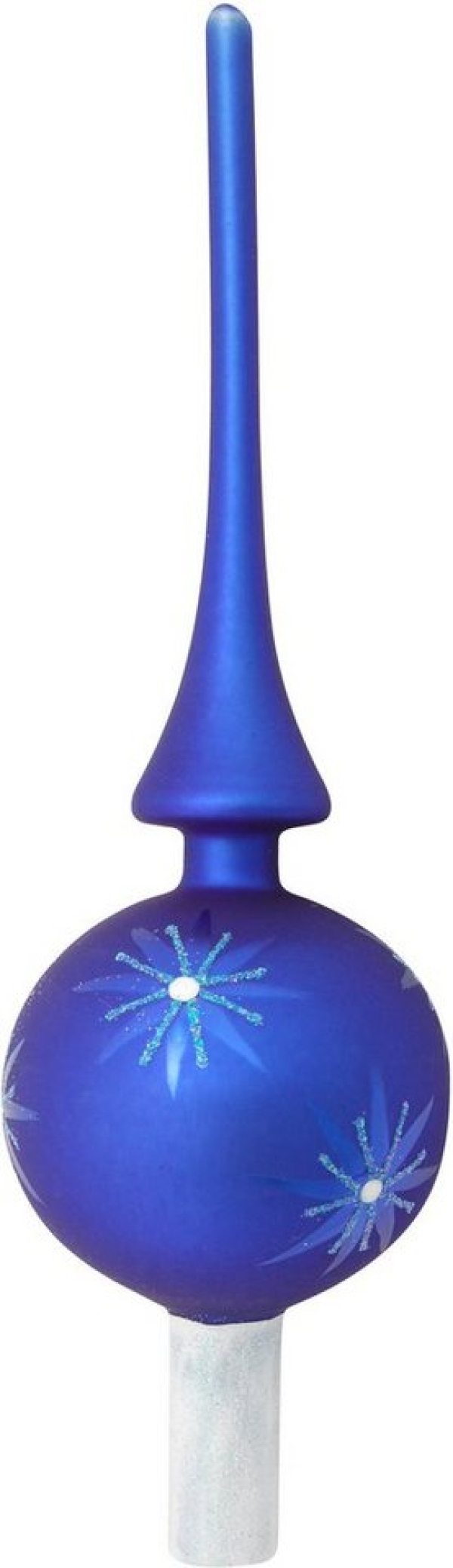 Krebs Glas Lauscha Christbaumspitze »KGL03333« (1-tlg), aus Glas, mit Dekor