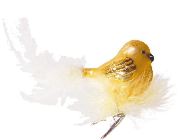Krebs Glas Lauscha Weihnachtsbaumklammer »CBK50251« (1-tlg), Vogel