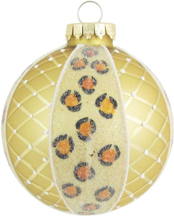 Krebs Glas Lauscha Weihnachtsbaumkugel »CBK40061« (1 St), mit hochwertiger Dekoration