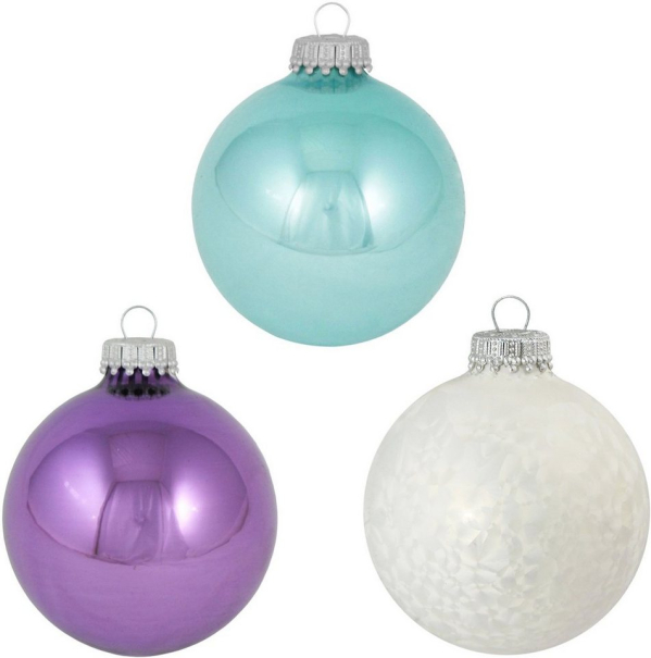 Krebs Glas Lauscha Weihnachtsbaumkugel »CBK60357« (12 St)