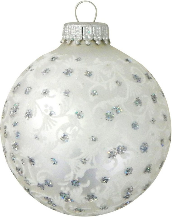 Krebs Glas Lauscha Weihnachtsbaumkugel »CBK72789« (4 St)
