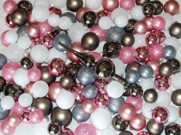 Krebs Glas Lauscha Weihnachtsbaumkugel »ZWW740632A« (217 St)