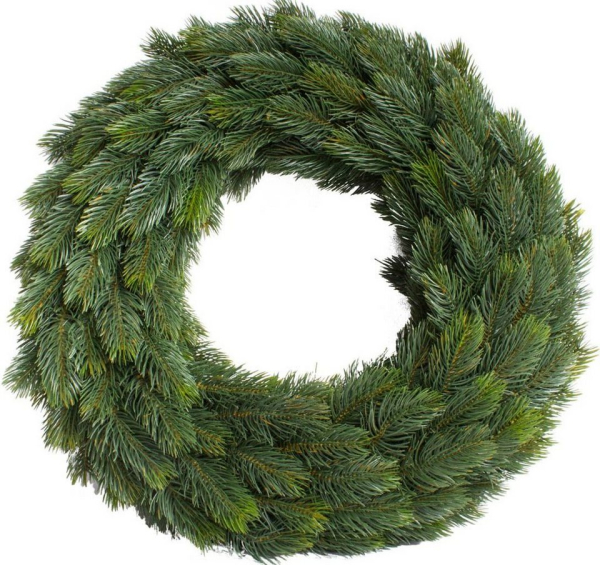 Kunstkranz »Edel-Adventskranz beidseitig« Tanne, Botanic-Haus, Höhe 13 cm