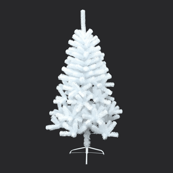Künstlicher Tannenbaum weiß 150 cm