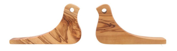 Lantelme Dekoobjekt »Olivenholz Vögel« (Spar-Set, 2 St., 2tlg), Holz mit einzigartiger Maserung