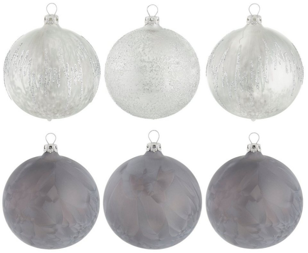 LeGer Home by Lena Gercke Weihnachtsbaumkugel »Mireilla« (6 St), Ø ca. 8 cm