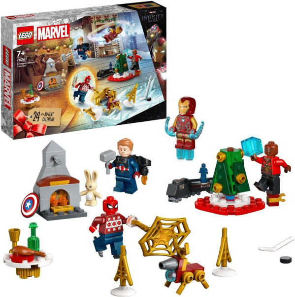 LEGO® Adventskalender Spielzeug, Spielbausteine, Avengers Adventskalender (76267), LEGO®, Made in Europe