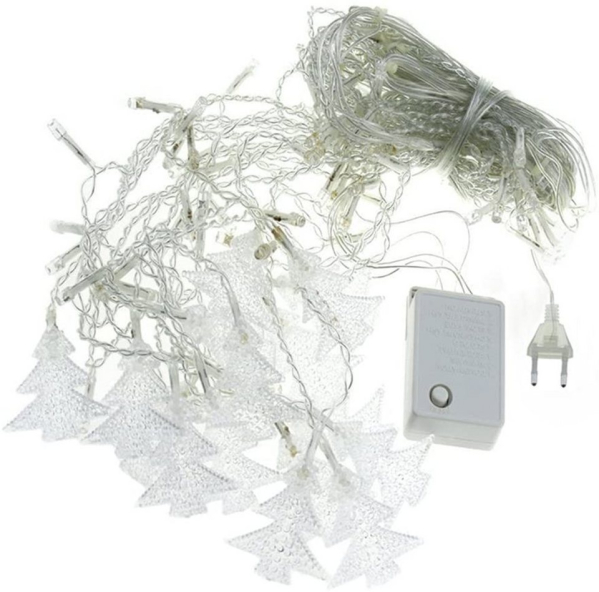 Leway LED-Lichtervorhang »LED-Lichterkette, Weihnachtsbeleuchtung, 96 LED-Lichtervorhänge, langer Weihnachtsbaum, LED-Lichterketten, Innen- und…