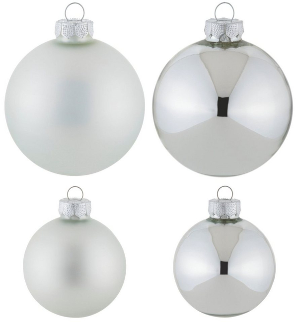 MAGIC by Inge Weihnachtsbaumkugel »Frosty Silver« (32 St), aus Glas
