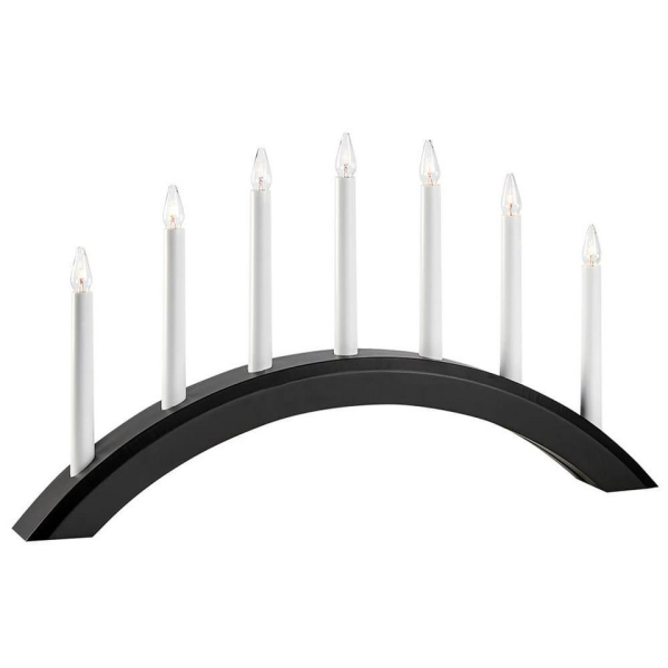 Markslöjd Sweden Schwibbogen »Markslöjd Lichterbogen Avento 7 x E10/34V/3W schwarz«