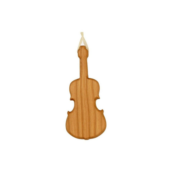 mitienda Christbaumschmuck »Geige Baumschmuck aus Holz«