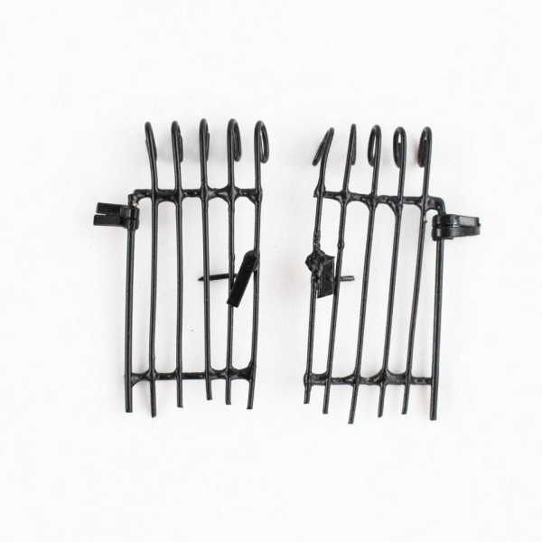 mitienda Krippen-Zubehör »Krippenbau Fenstergitter aus Metall 5 cm«