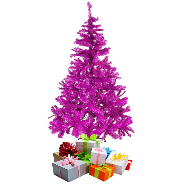 Mojawo Künstlicher Weihnachtsbaum »Weihnachtsbaum 180 cm inkl Ständer Lila / Pink«