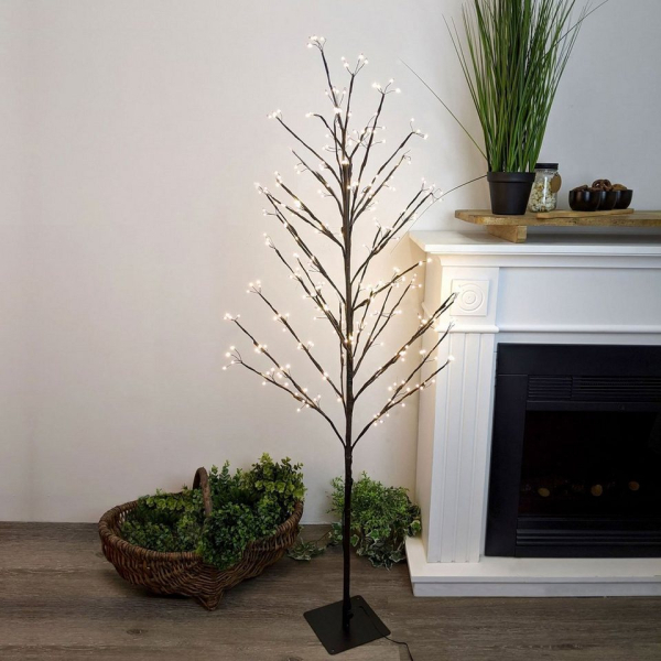Multistore 2002 Künstlicher Weihnachtsbaum »Lichterbaum 240 LED warmweiß H120cm Timerfunktion / In & Outdoor«