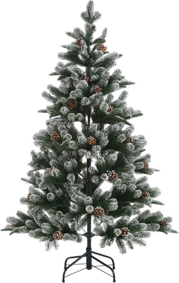 Myflair Möbel & Accessoires Künstlicher Weihnachtsbaum »Snow on Green«, mit leicht beschneiten Ästen und Tannenzapfen