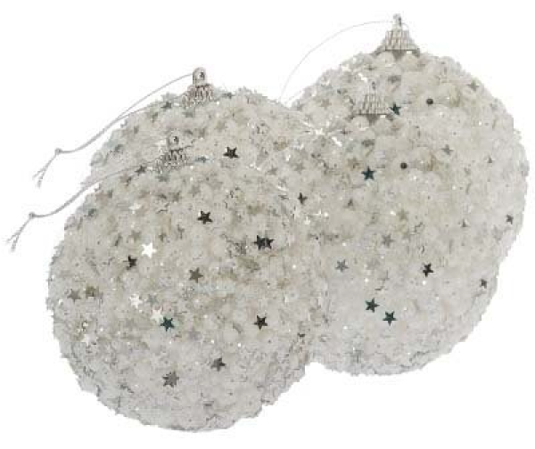 Myflair Möbel & Accessoires Weihnachtsbaumkugel »Sterne« (8 St), Durchmesser ca. 10 cm