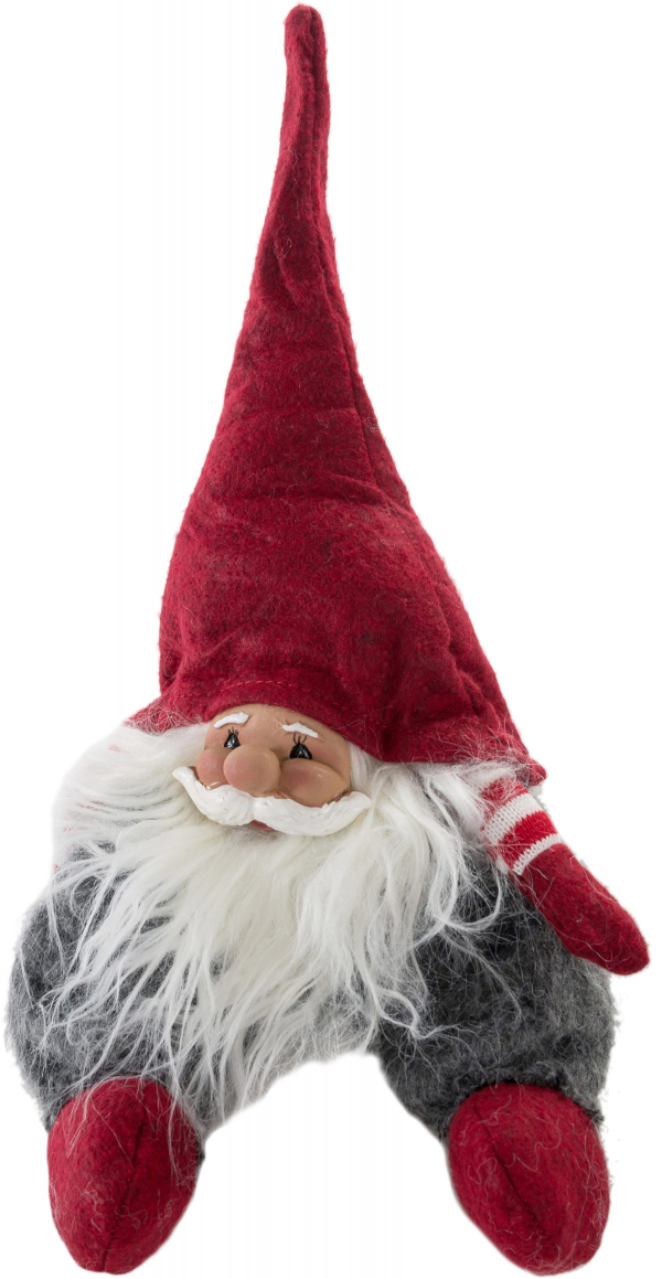 Myflair Möbel & Accessoires Weihnachtsfigur, (1 St.), Wichtel mit Filzmütze, Höhe ca. 22 cm