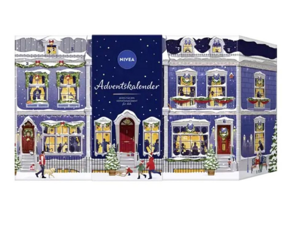 Nivea Adventskalender Adventskalender 2023 Beauty -Classic- Frauen Kosmetik Advent Kalender, Pflege Weihnachtskalender, Adventkalender, Frau & Mädchen Damen