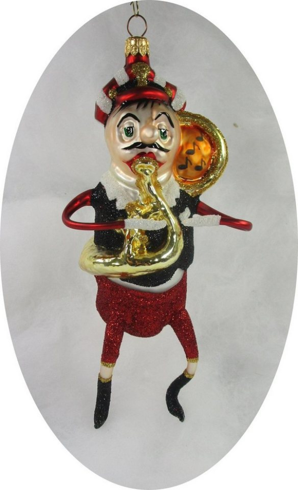 Nostalgie Christbaumschmuck Thüringen Christbaumschmuck »“Der Bläser“« (1-tlg)