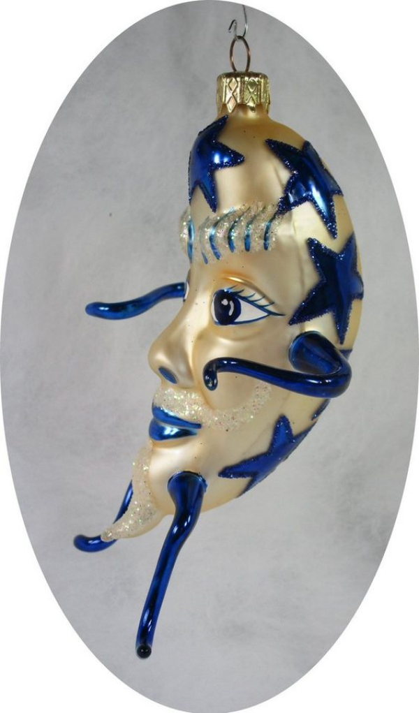 Nostalgie Christbaumschmuck Thüringen Christbaumschmuck »“Happy Moon“« (1-tlg)