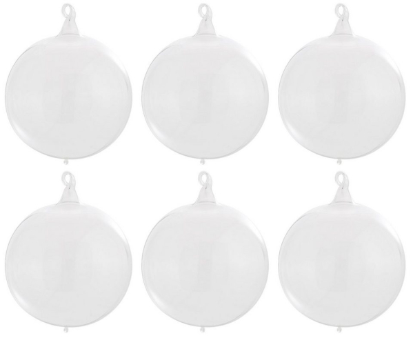 OTTO products Weihnachtsbaumkugel »Raffael« (6 St), aus Glas