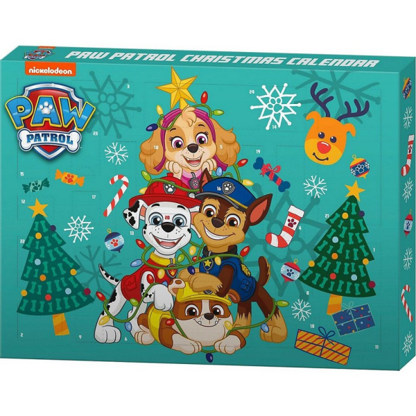 PAW PATROL Adventskalender PAW Patrol Beauty Calendar ‚Holiday Heroes‘