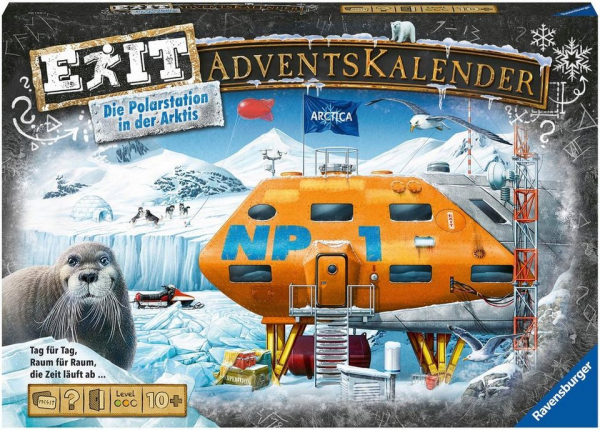 Ravensburger Adventskalender Exit – Die Polarstation in der Arktis
