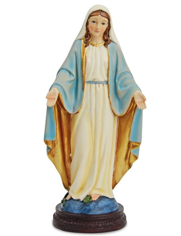 RIFFELMACHER & WEINBERGER Krippenfigur »Dekofigur Immaculata Heilige Madonna 78455 – Marienbild Weihnachtsdekoration Weihnachtskrippe« (1 Stück)