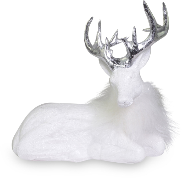 RIFFELMACHER & WEINBERGER Weihnachtsfigur »Hirsch«, (1 St.), liegend, aus Polyresin
