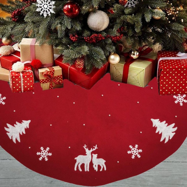 Rosnek Christbaumschmuck »Weihnachtsbaumdecke, 120cm Durchmesser, für Weihnachten, Home Party Dekoration« (1-tlg)