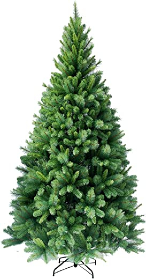 RS Trade HXT 1101 künstlicher Weihnachtsbaum 120 cm (Ø ca. 76 cm) mit 446 Spitzen und Schnellaufbau Klapp-Schirmsystem, schwer entflammbar,…