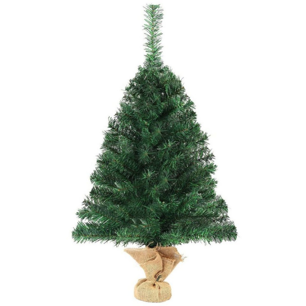 Salcar Künstlicher Weihnachtsbaum »Künstlicher Weihnachtsbaum Klein Tannenbaum Weihnachten Dekoration PVC«, 60cm mit 76 Spitzen