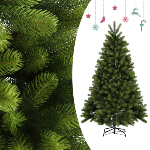 Salcar Künstlicher Weihnachtsbaum »Weihnachtsbaum Künstlich Tannenbaum Christbaum mit 100% PE Spitzen«, 180cm mit 762 Spitzen