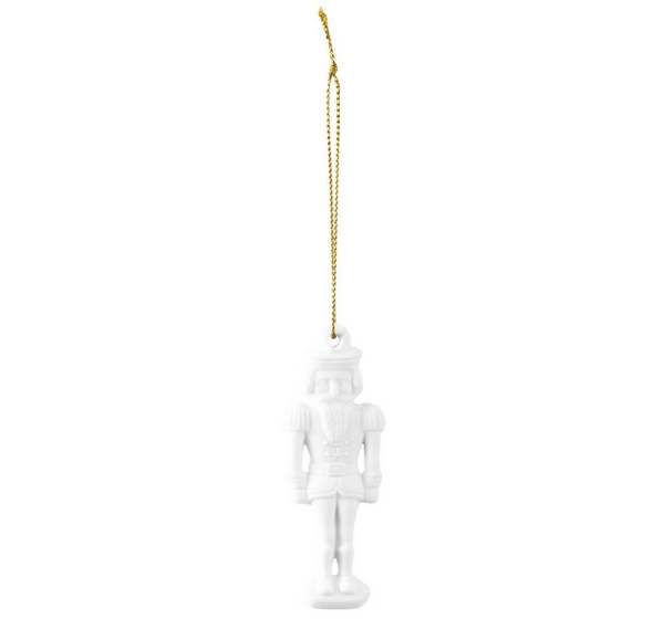 Seltmann Weiden Christbaumschmuck »Weihnachtsanhänger Nußknacker 10306/1 weiß – Weihnachtsanhänger«