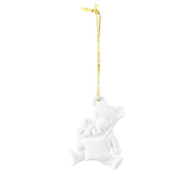 Seltmann Weiden Christbaumschmuck »Weihnachtsanhänger Teddybär & Spielzeug 10306/6 weiß – Weihnachtsanhänger«
