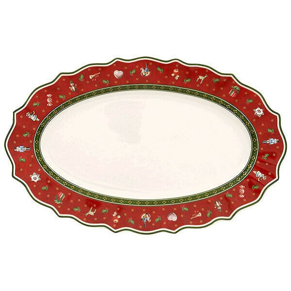 Servierplatte mittel 38×32,5 cm Toy’s Delight